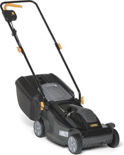 Tagliaerba elettrica 1400W con larghezza di taglio 38 cm per giardini fino a 500 m²