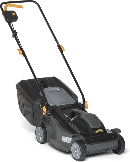 Tagliaerba elettrica 1400W con larghezza di taglio 38 cm per giardini fino a 500 m²