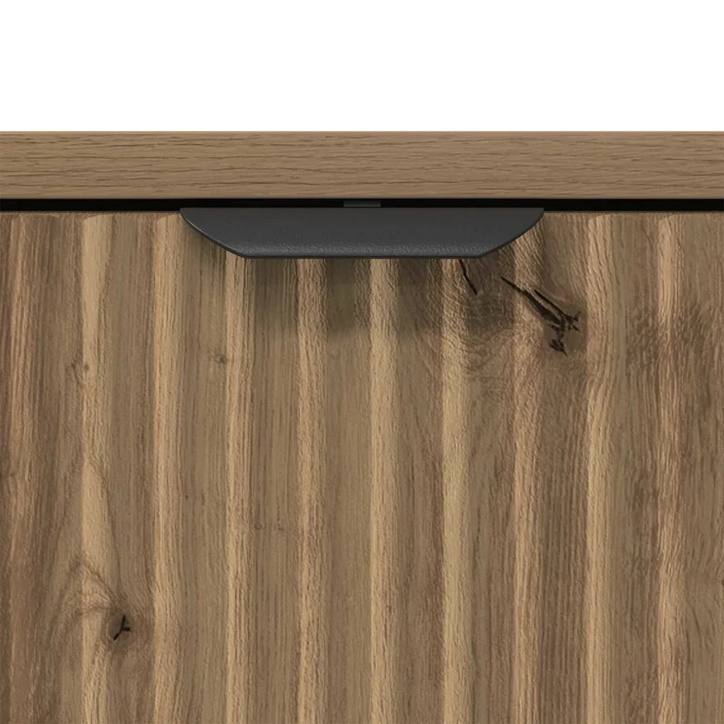 Set di mobili per il bagno con porta 2 pcs Rovere artigianale 3393102