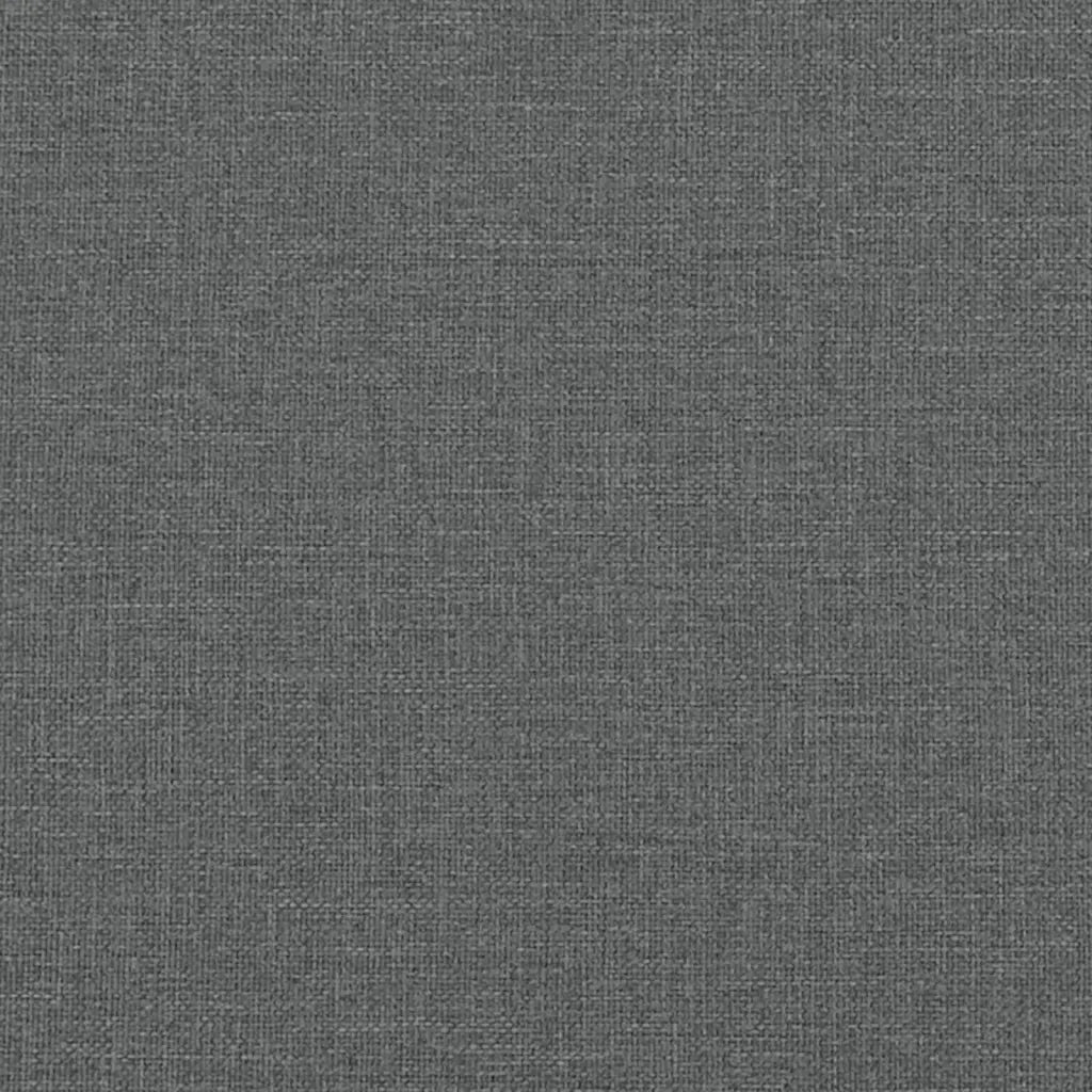 Panca Grigio Scuro 100x75x76 cm in Tessuto 351322