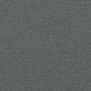 Panca Grigio Scuro 100x75x76 cm in Tessuto 351322