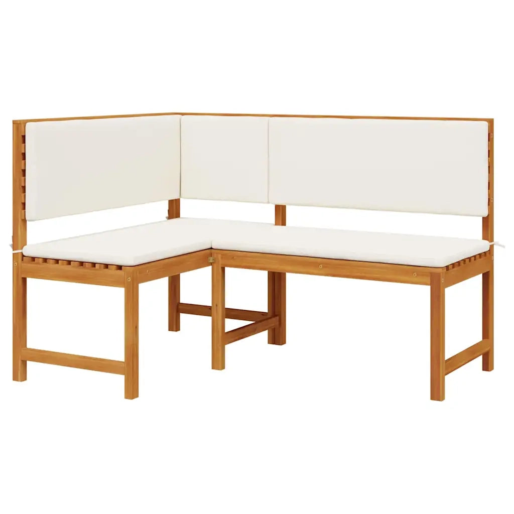 Sedia da Giardino con cuscino Marrone 140 x 100 x 91cm 4107149