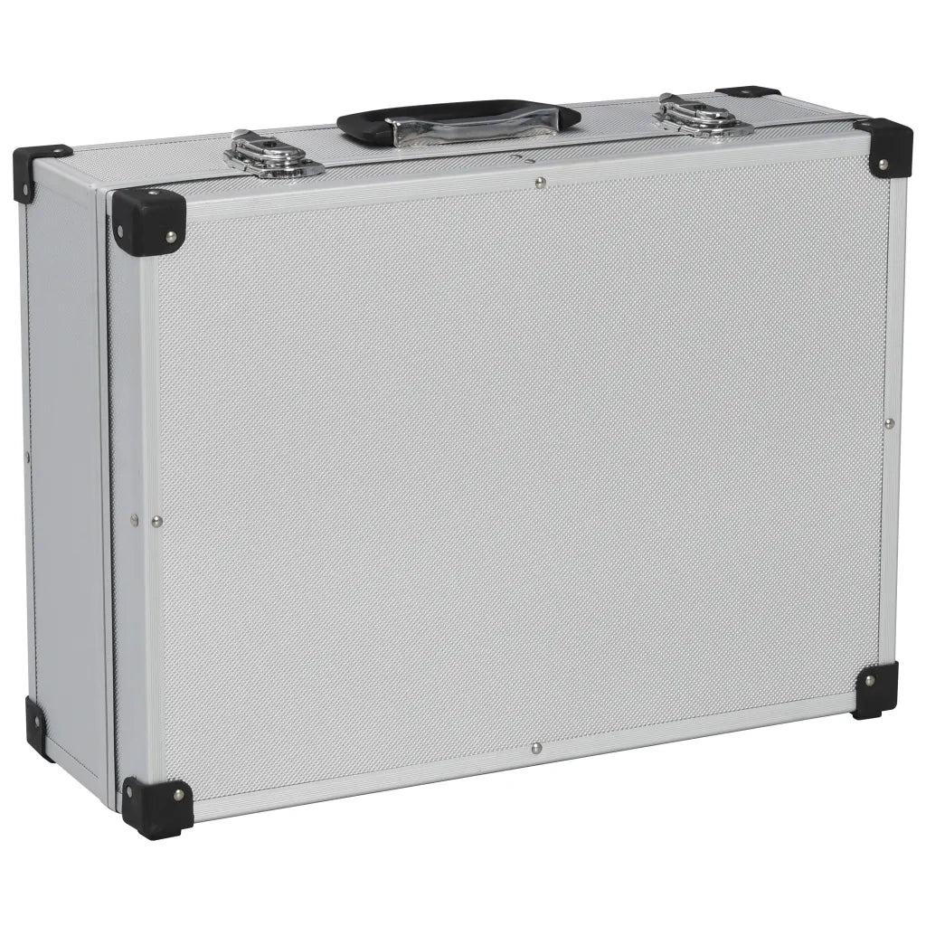 Valigetta per Attrezzi 46x33x16 cm Argento in Alluminio CFW8405933
