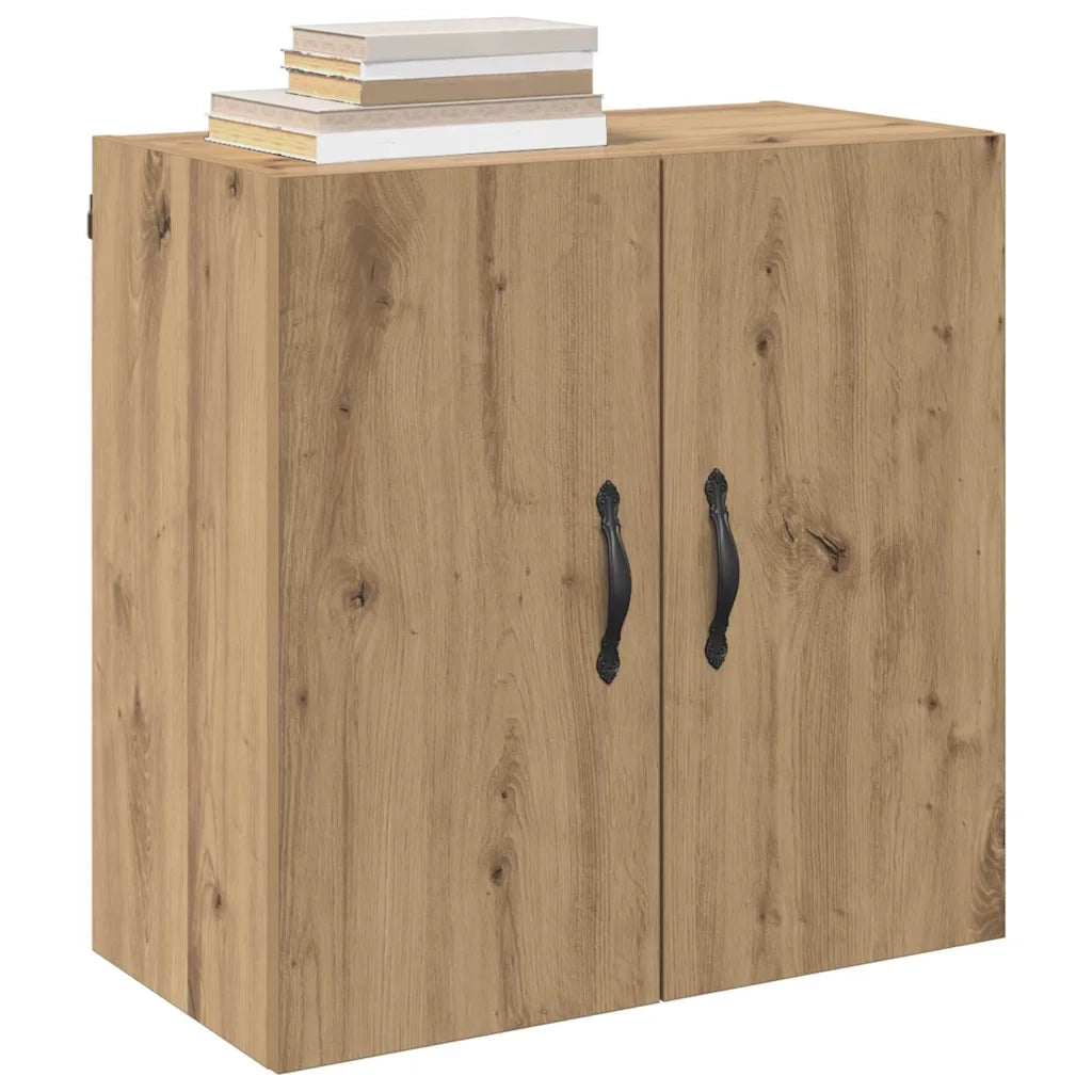 Armadietto a Muro | Mobiletto a muro Rovere artigianale 60 x 31 x 60 cm