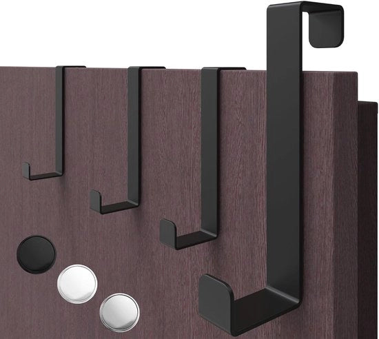 Deurhaken multischop - soluzione di fissaggio multifunzionale - set da 4