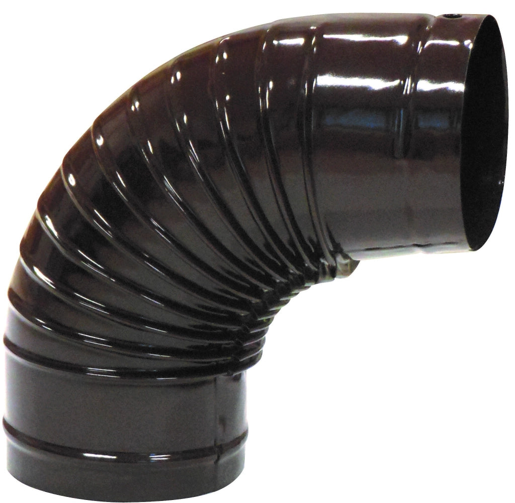 Smalbo GOMITO A 90  ° PER STUFA Col. Marrone  EE ? cm.13 6.00 pz