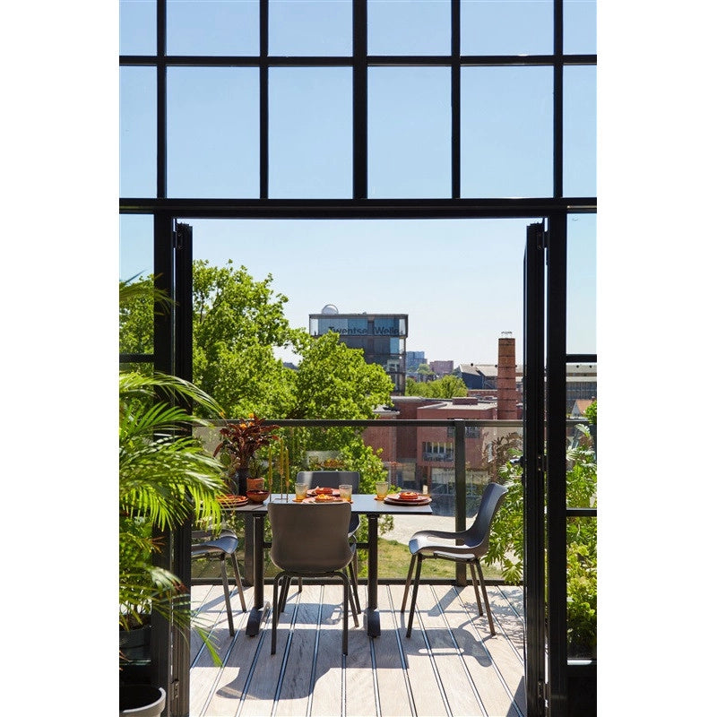 Tavolo SOPHIE Bistro HPL FLIP HARTMAN â€“ 138 x 68 cm â€“ Antracite