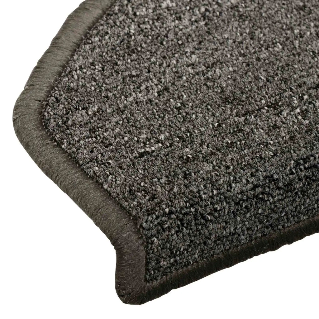 Tappetini per scale autoadesivi 15 pcs Grigio Scuro
