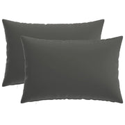 Federa 2 pcs HEERLEN Antracite 50 x 75 cm Poliestere 911707