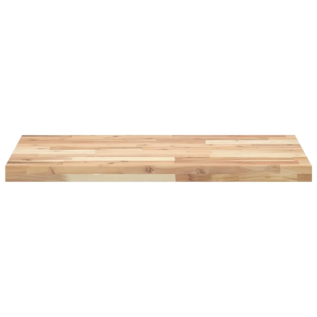 vidaXL Piano Scrivania Non Trattato 60x50x4cm Legno Massello di Acacia