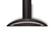 Cappa a parete ARCADIA cm 90 - Nera - 800 m3/h
