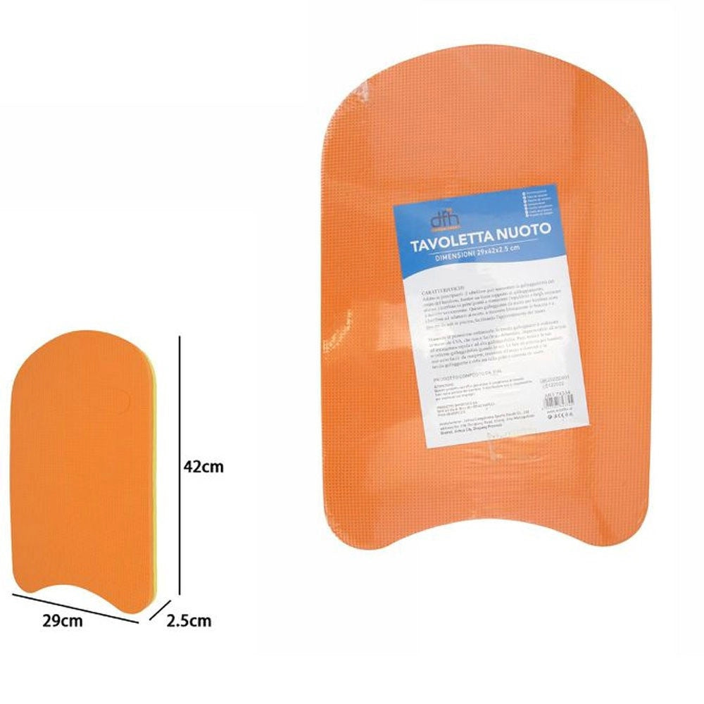 Trade Shop - Tavoletta Da Nuoto Mare Piscina Per Bambini E Adulti Vari Colori 29x2.5x42 Cm -