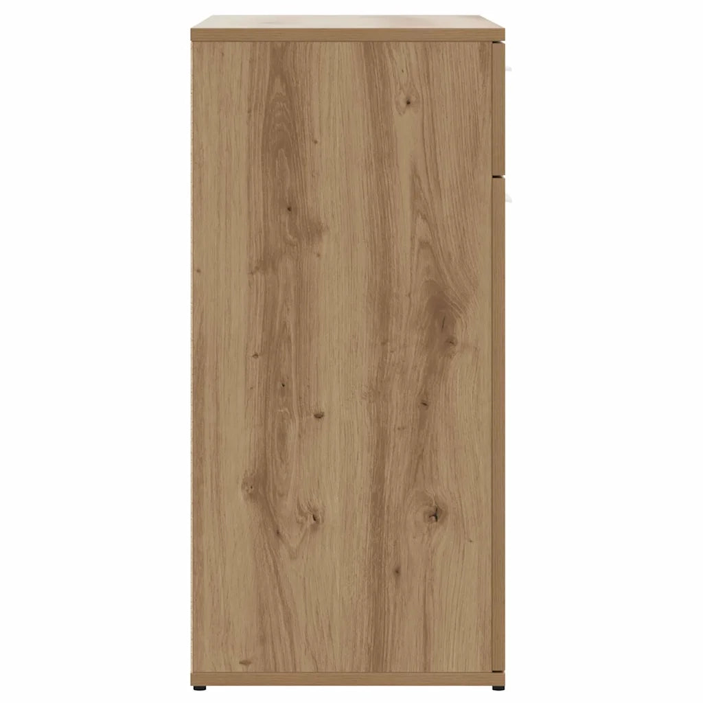 Credenza Rovere Artigianale 80x36x75 cm in Truciolato