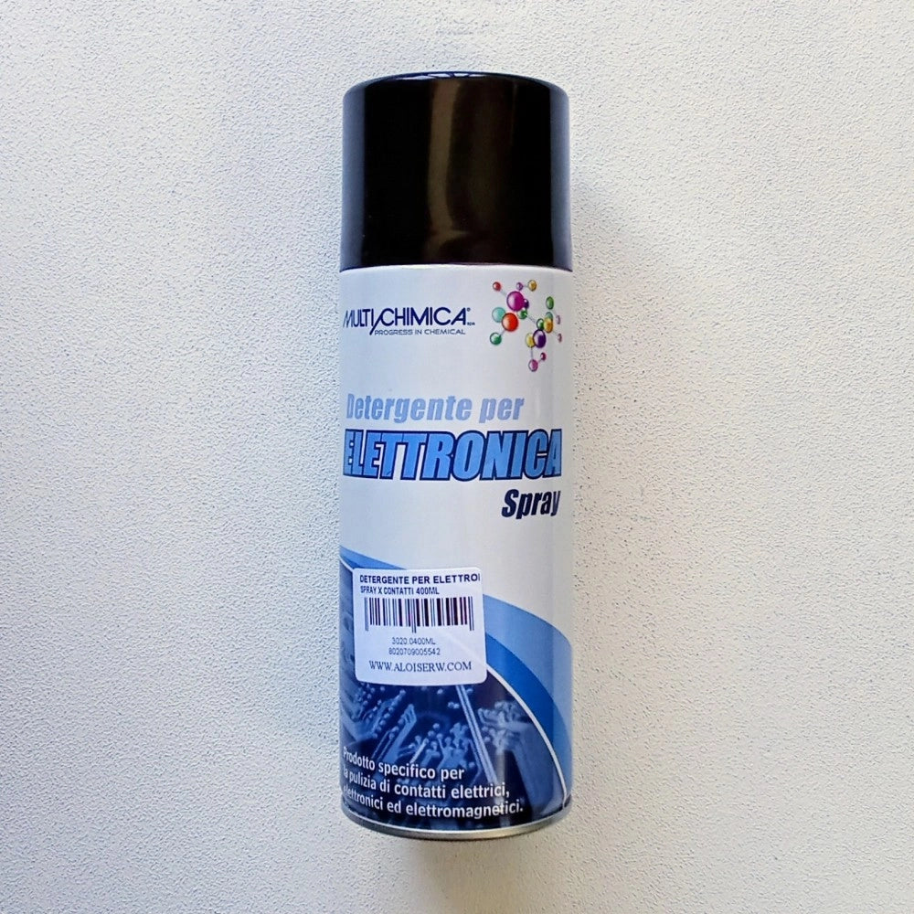 Multichimica 400ml detergente spray per elettronica e contatti elettrici