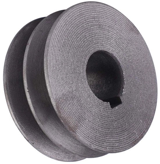 Katrolwiel in acciaio con doppia U-groef per Snijmachine - 72 mm - Motor - 7 x 7 x 3 cm
