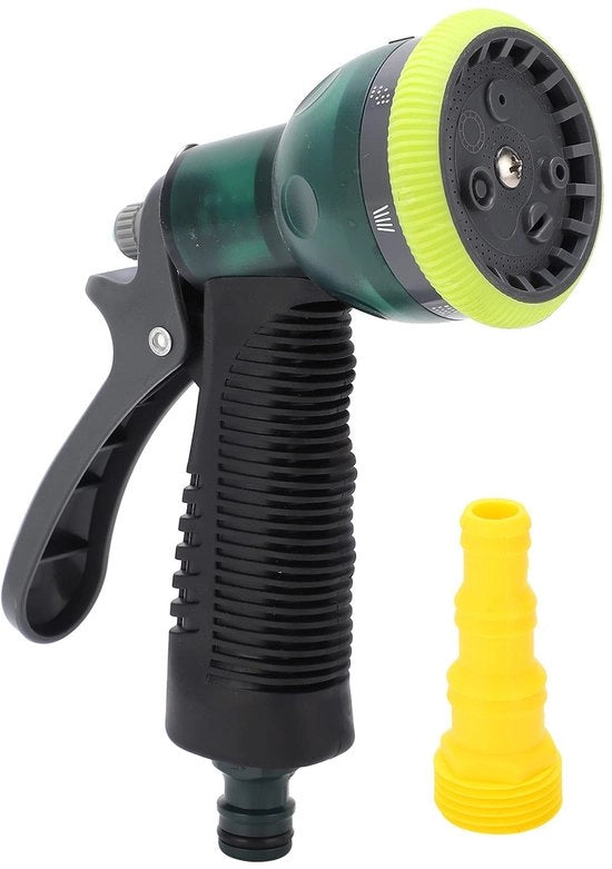 Sostituto di tubo per giardino in ABS - 4 modalità di irrigazione regolabili - pistola per giardino - autoaspirazione - pulizia - materiale resistente allo shock