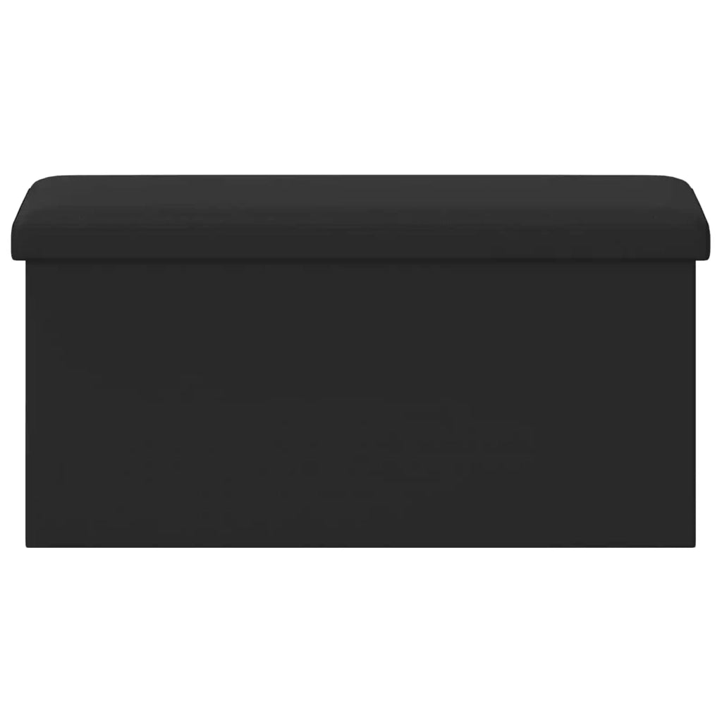 Panchina di stoccaggio pieghevole Nero PVC 42045233