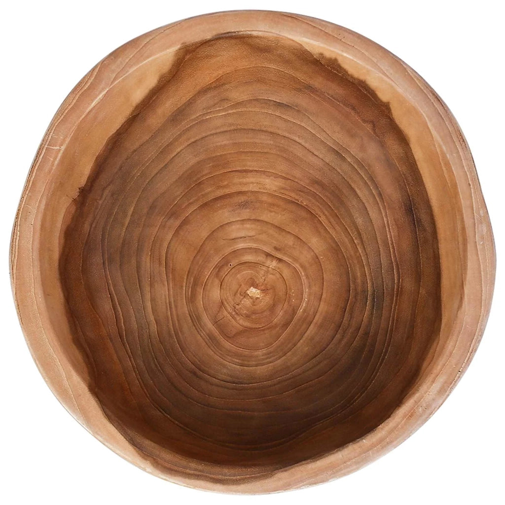 Portafrutta JEPARA Marrone Teak Ø 30 cm 42010347