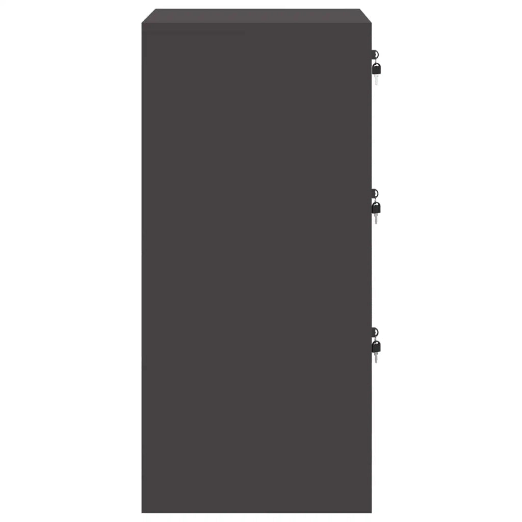 Armadio per File con cassetto Nero 44 x 50 x 106.5 cm CFW5874450