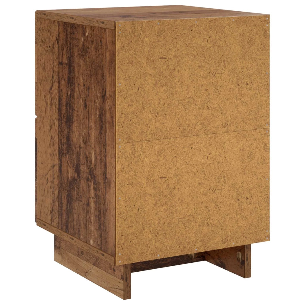 Armadio da Notte Legno di quercia 33,5 x 34,5 x 50 cm 8011401