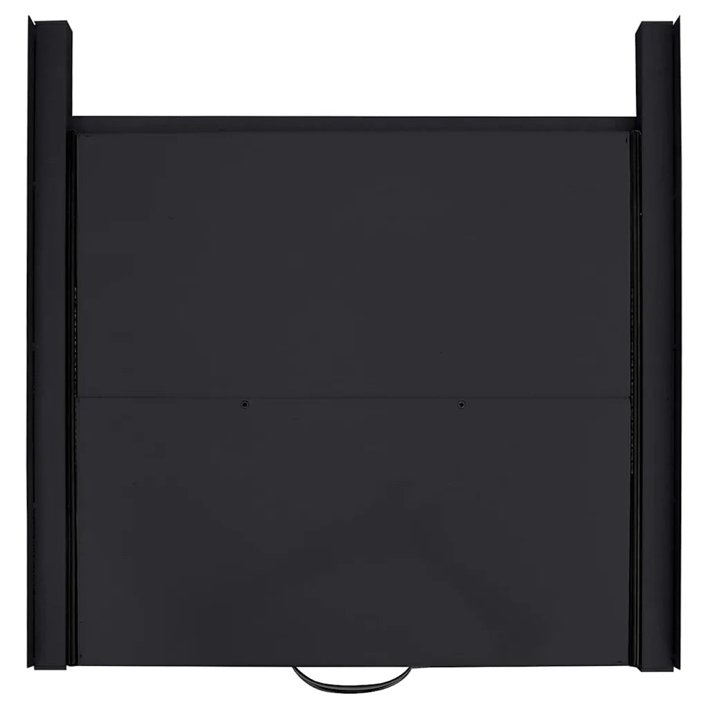 Mensola Intermedia per Lavatrice Nero 60 x 60 x 8 cm Acciaio