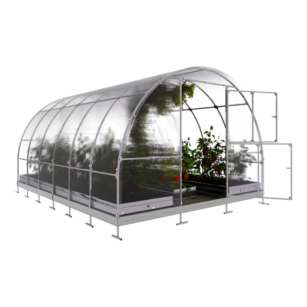 Serra da giardino KLASIKA TUBE 3 x 4 m (12 m²), 6 mm con rivestimento in policarbonato