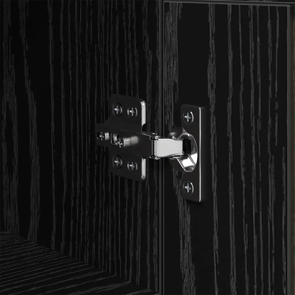 Credenza Olden Rovere Nero 34,5 x 34 x 90 cm 881653