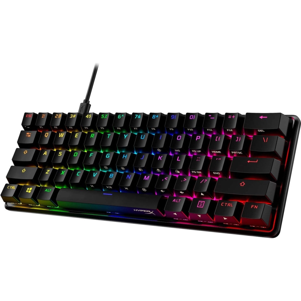 Hyperx alloy origins 60 – tastiera meccanica da gaming – hx red (layout usa) - 4P5N4AA