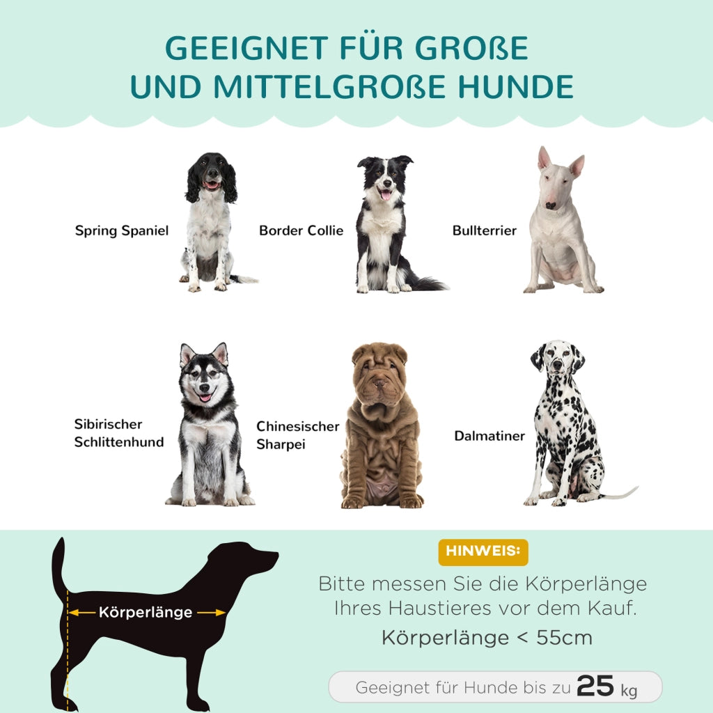 Divano per animali con schienale e gambe in legno