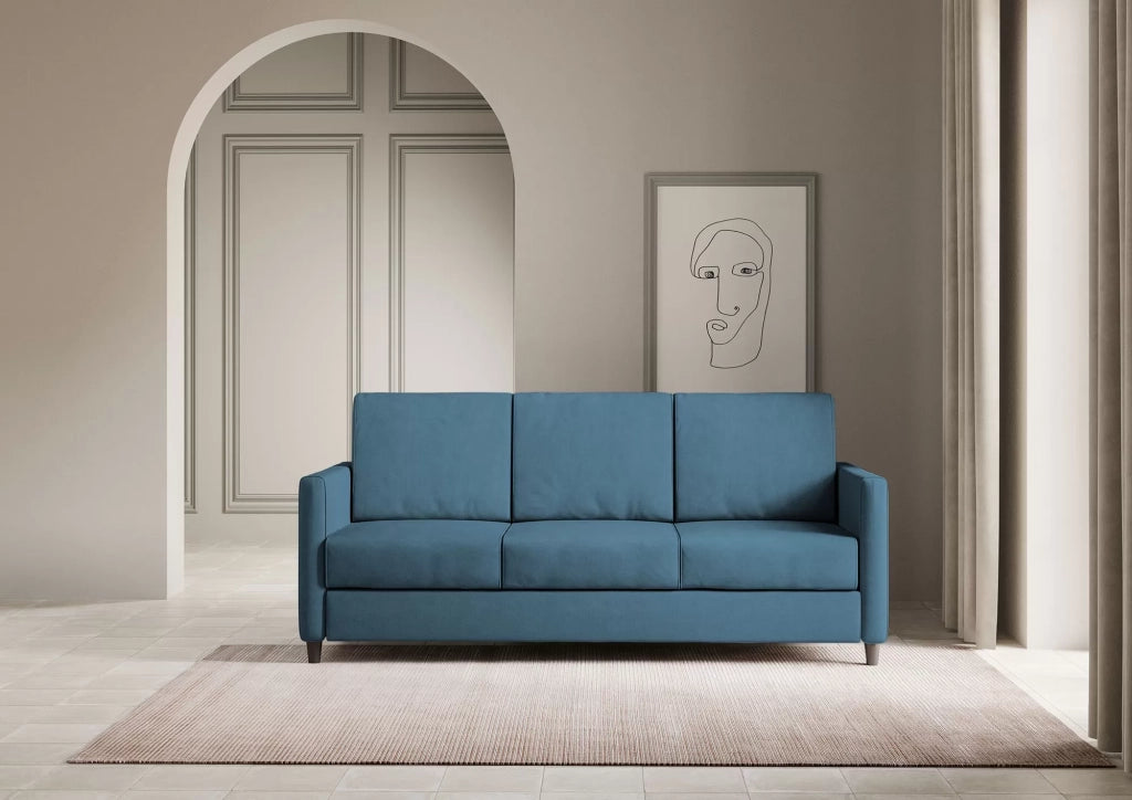Divano karay 3 posti (tre sedute da 60cm) misure esterne l.198cm | avio - Mobili 2G