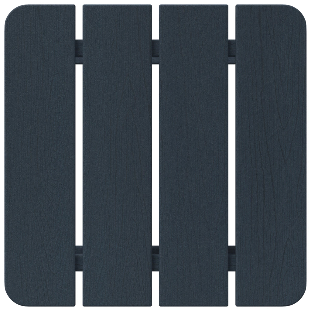 Tavolo Adirondack Blu Navy 38x38x46 cm HDPE