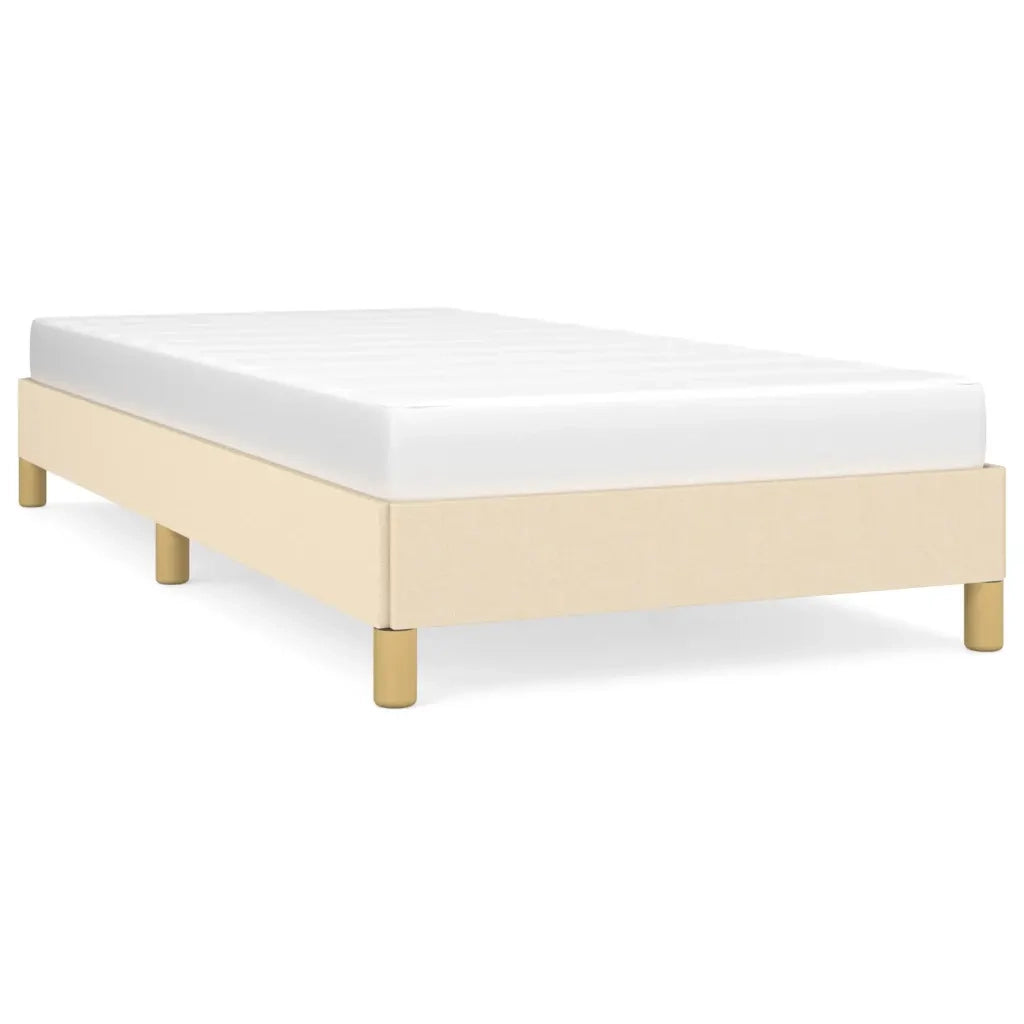 Giroletto senza Materasso Crema 90x200 cm in Tessuto 346791