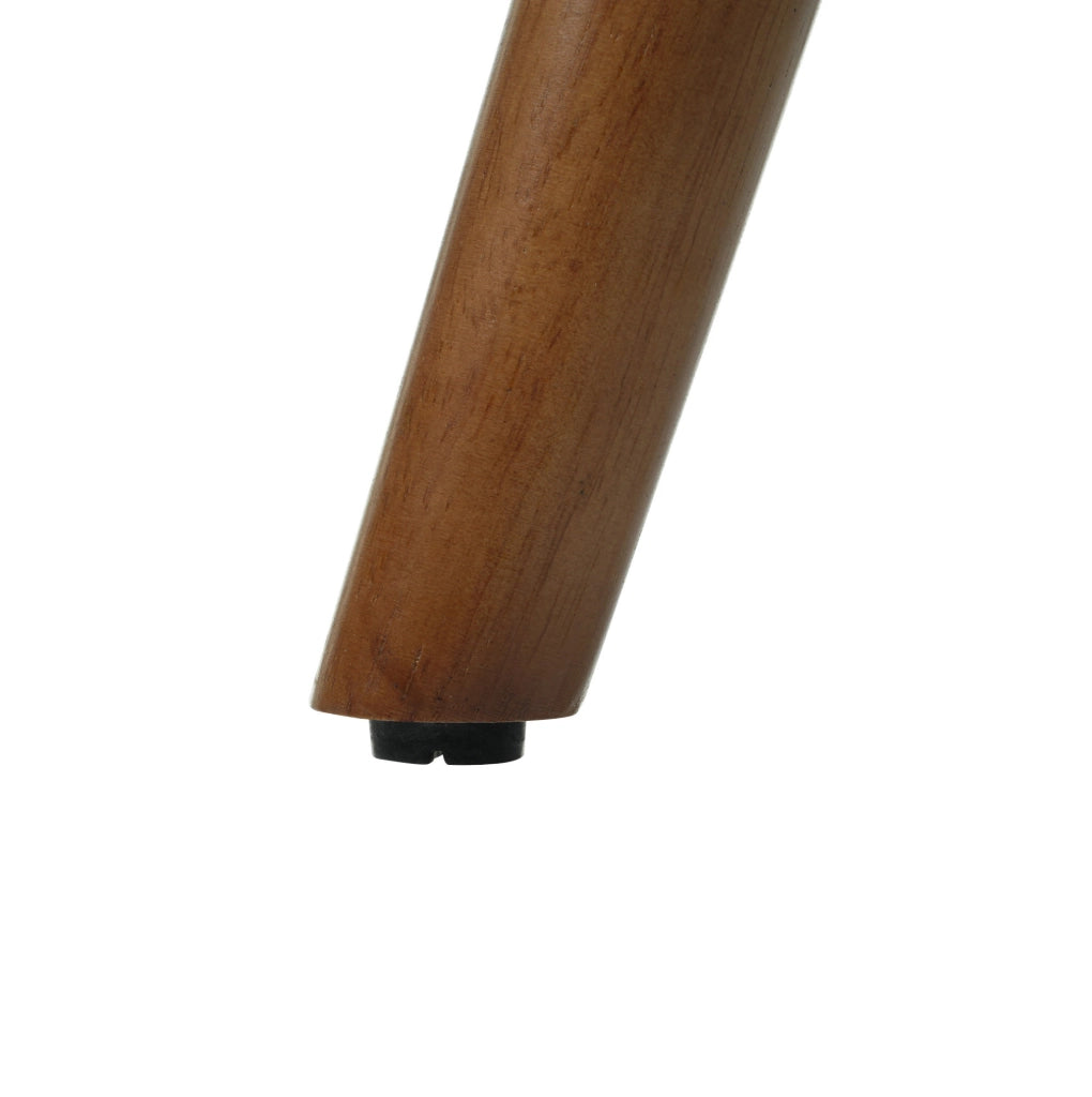 Set poltrona a dondolo con poggiapiedi in legno e ferro multicolore