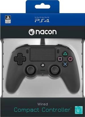 Nacon ps4ofcpadblack periferica di gioco gamepad playstation 4 analogico/digitale nero - 3499550360653