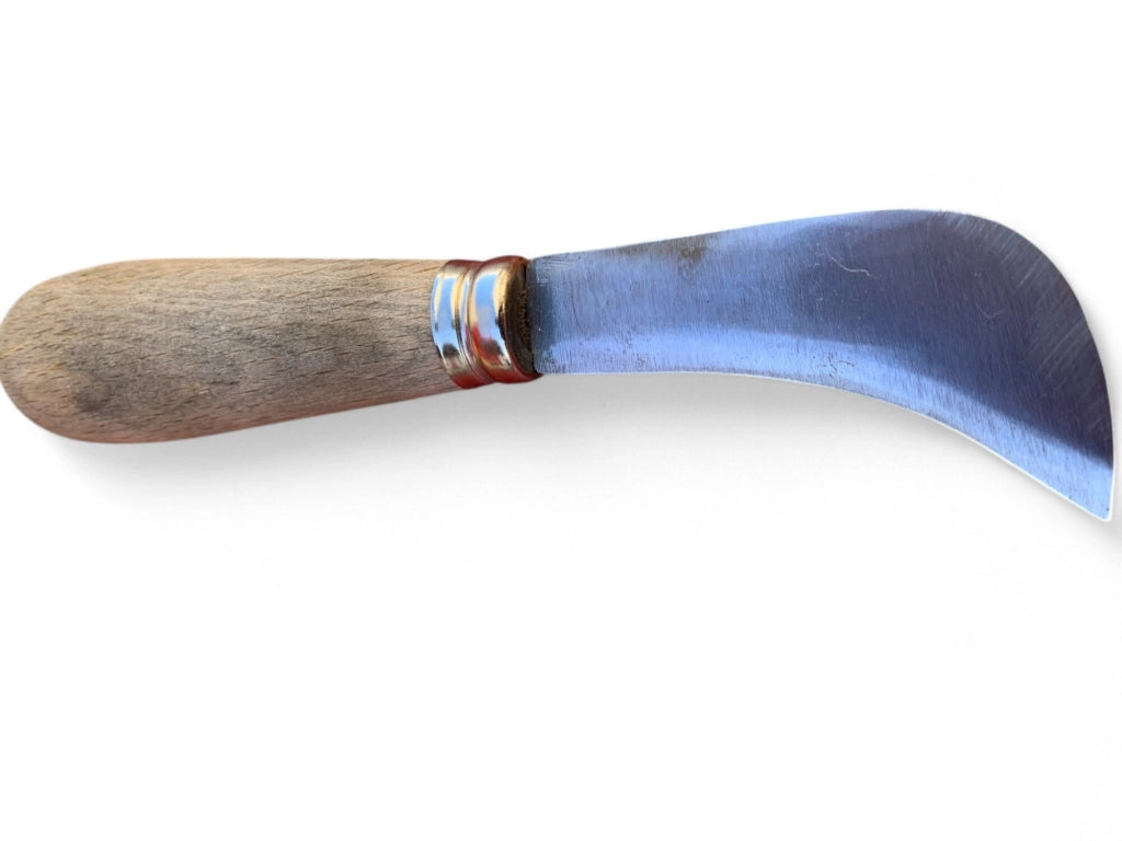 RONCOLA RONCA RONCOLINA COLTELLO MANICO LEGNO TERZA MISURA 15,5 CM MADE IN ITALY