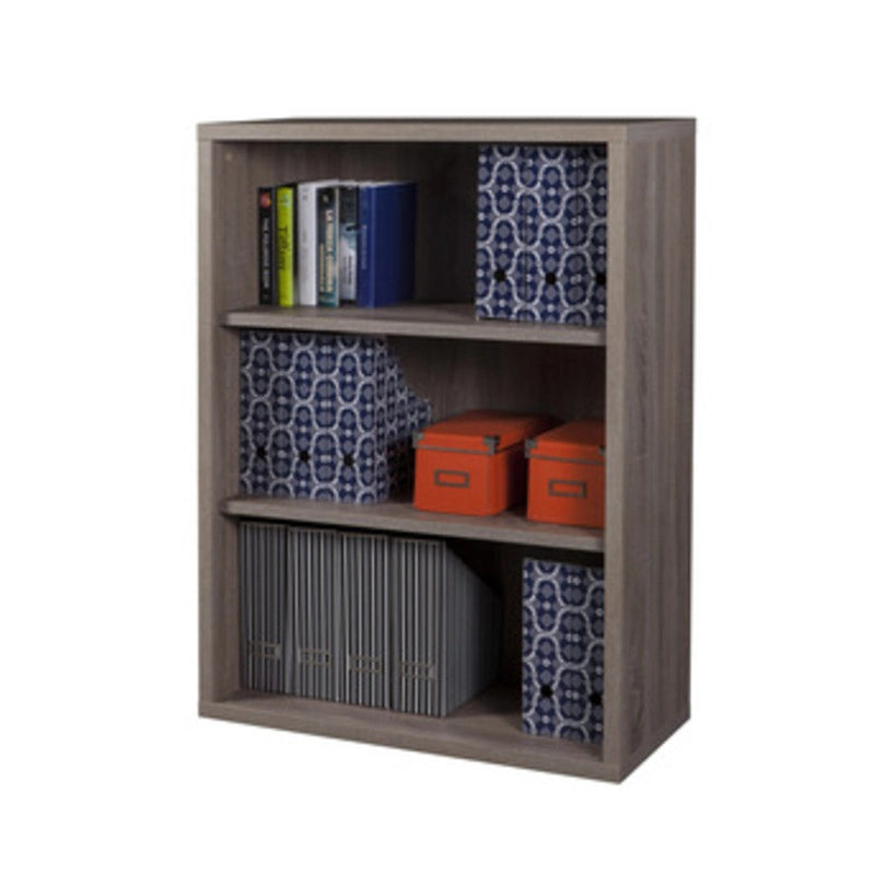 DISEGNO LIBRERIA 3 VANI 36X82XH112 CM ROVERE- COMPOSAD- 1,0 pz
