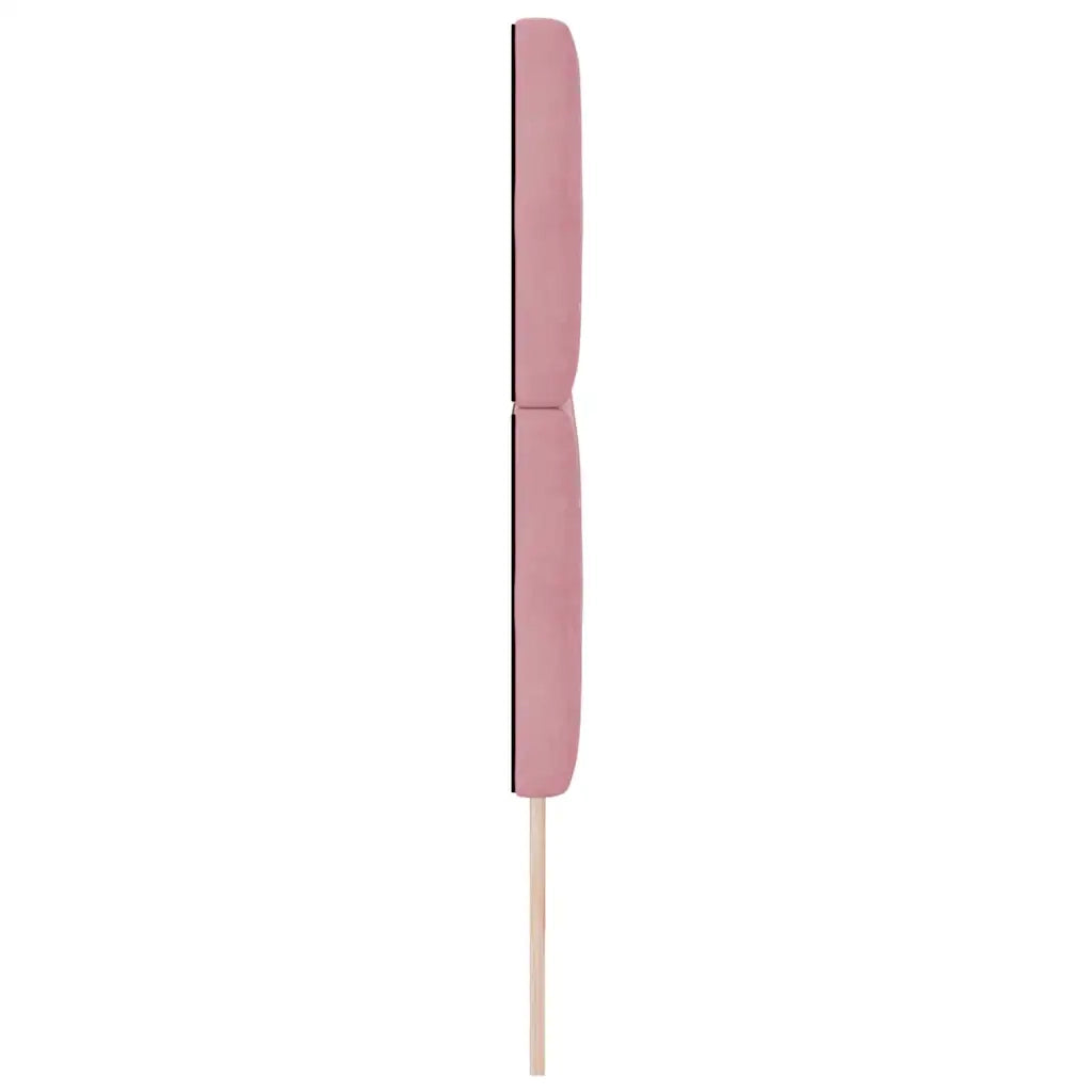 Testiera Rosa 200 cm Velluto 3337781
