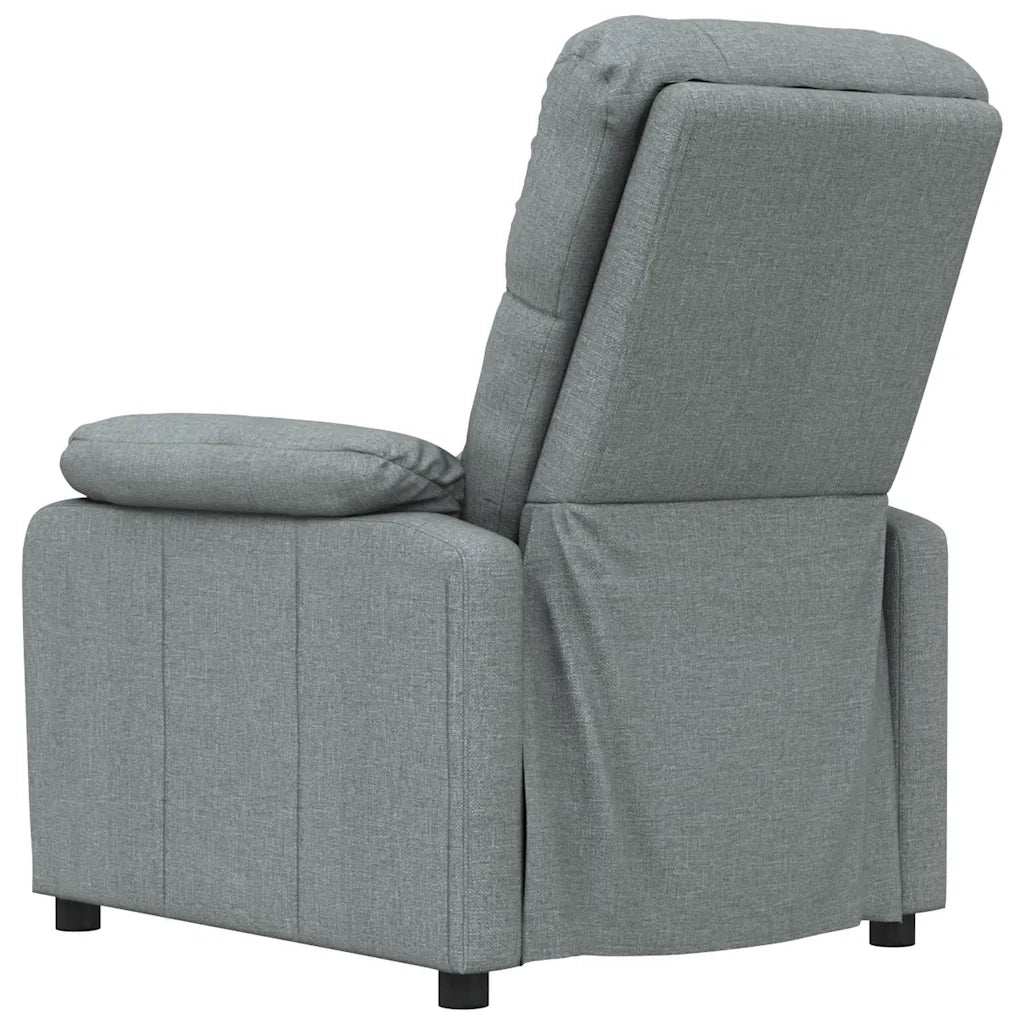 Poltrona Reclinabile Grigio Scuro in Tessuto cod mxl 16737