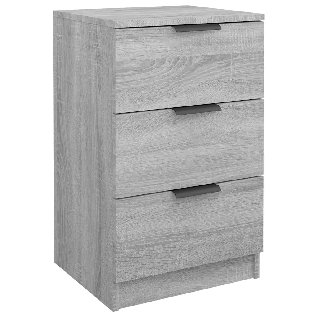 Comodini 2 pz Grigio Sonoma 40x36x65 cm 817054