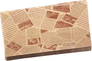 Papier da macellaio Plus - 100 fogli carta riciclata per hamburger, formaggio, patatine - 30 x 20 cm