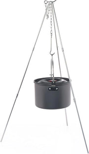 Accessori per griglia - Tripode per barbecue all'aperto - Pannellap in dotazione portatile - Accessori per cucina in alluminio - Accessori per cucina appesi - Cucina all'aperto in camper