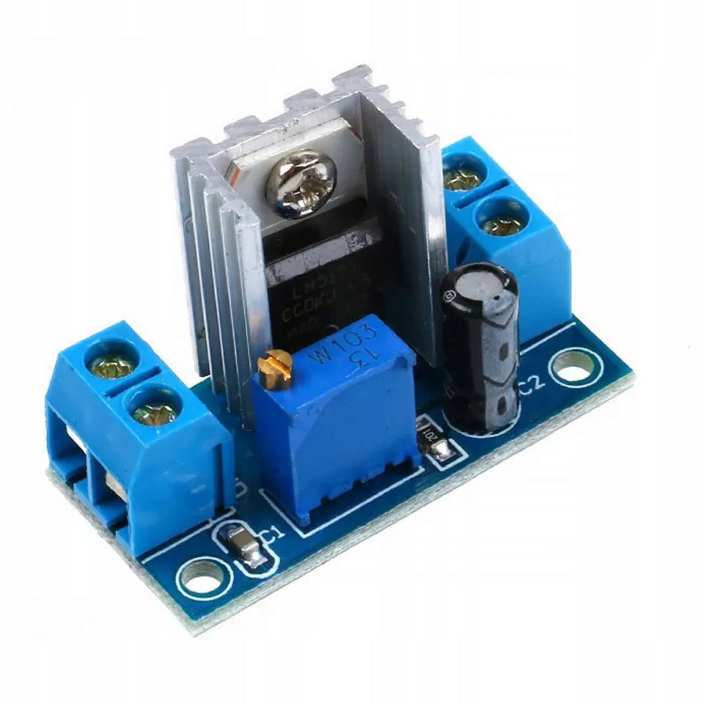 Stabilizzatore Regolabile LM317 1.5A 37V – Alta Efficienza e Stabilità | Tensione Fino a 37V | Progetti Elettronici DIY