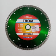 Sifa thom 230mm disco diamantato universale per taglio cemento, cemento armato, mattoni, laterizi