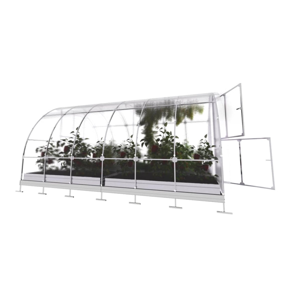 Serra da giardino KLASIKA TUBE 3 x 4 m (12 m²), 6 mm con rivestimento in policarbonato