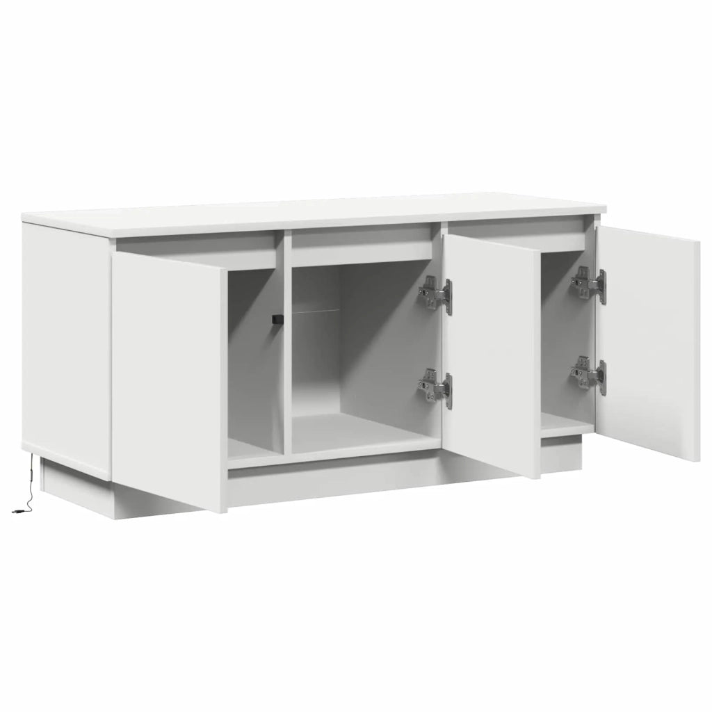 Mobile TV Bianco 100 x 38 x 49 cm Legno multistrato 869666