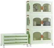 Cassa di Stoccaggio Grande con Ruote - Spaziale - 58L - Improrogabile - Resistente