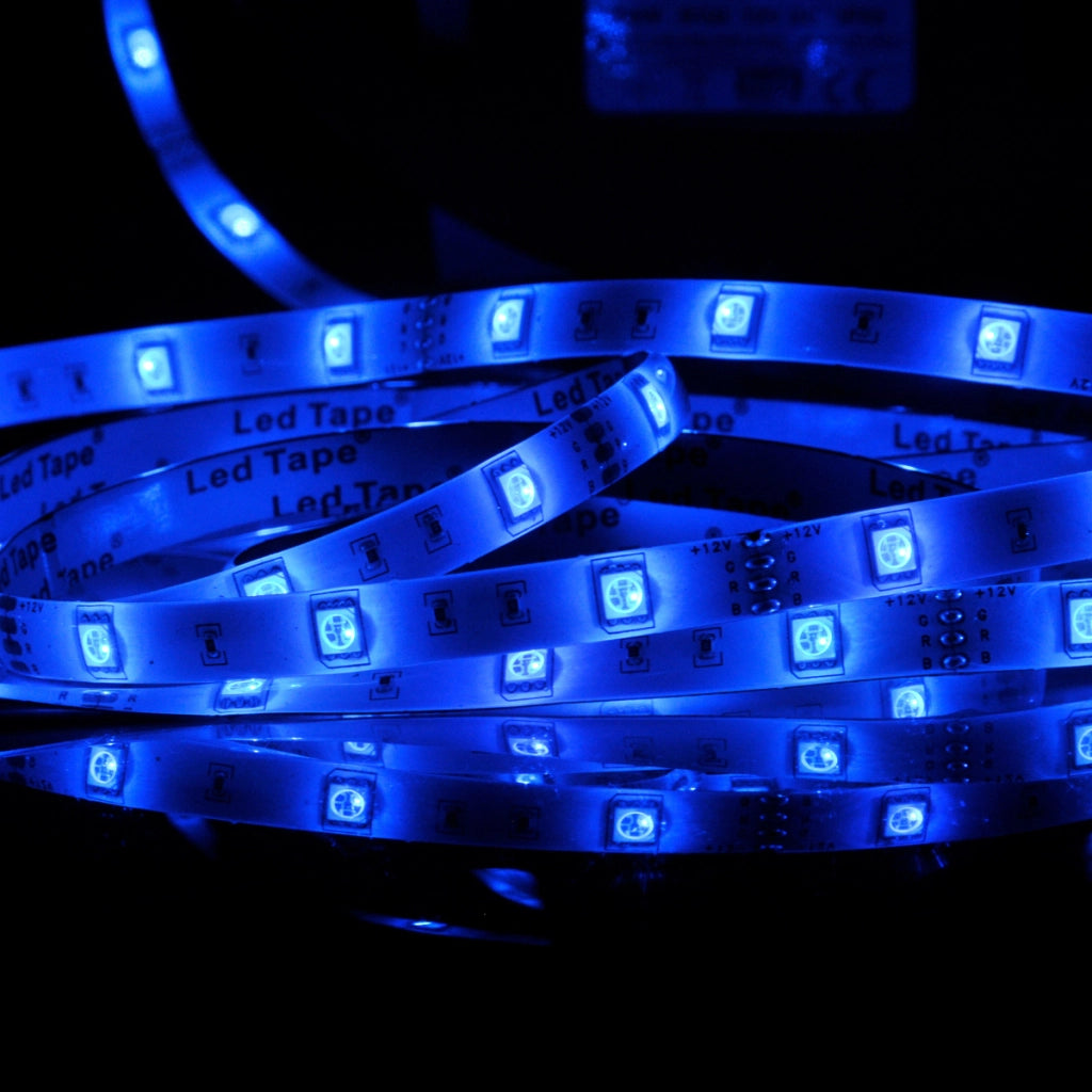 Kit Striscia LED RGB 5m 18W IP20 telecomando Polux