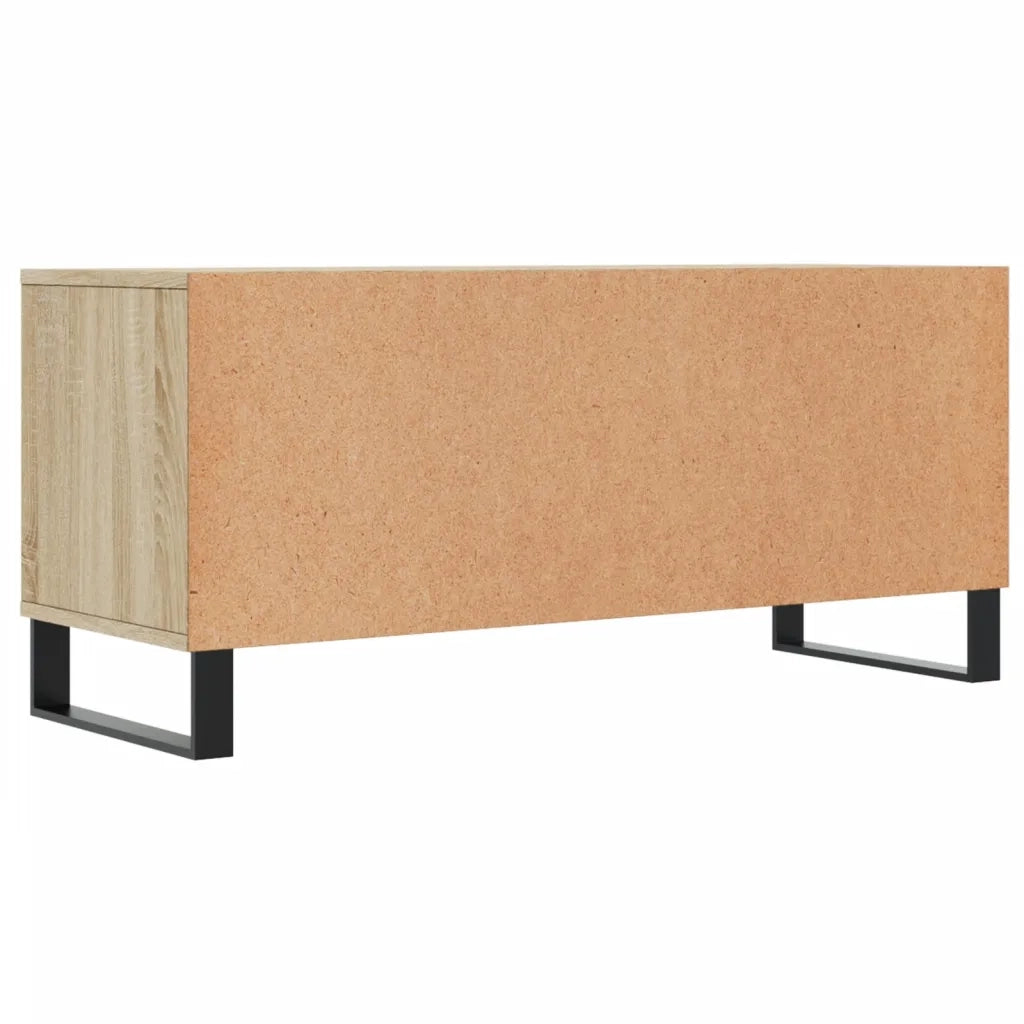 Mobile TV | Armadietto TV | Mobile Porta TV Rovere Sonoma 100x34,5x44,5 cm in Legno Multistrato