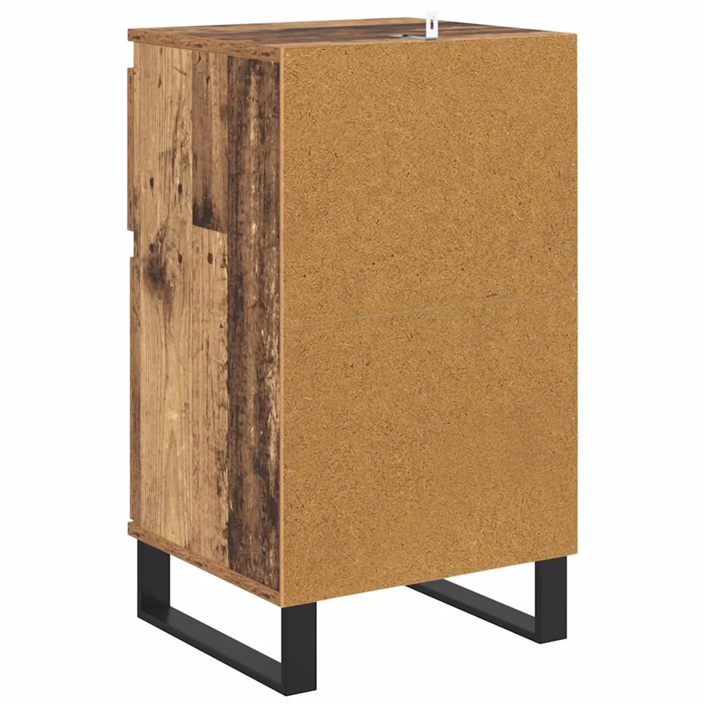 Credenza-Buffet-Armadio da cucina Legno vecchio 35 x 40 x 70 cm Legno multistrato 494817