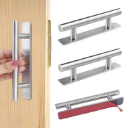 Maniglie in acciaio inossidabile autoadesivi - 3 pezzi per porte - maniglie per finestre e armadi - armadio cucina porta finestra porta balcone